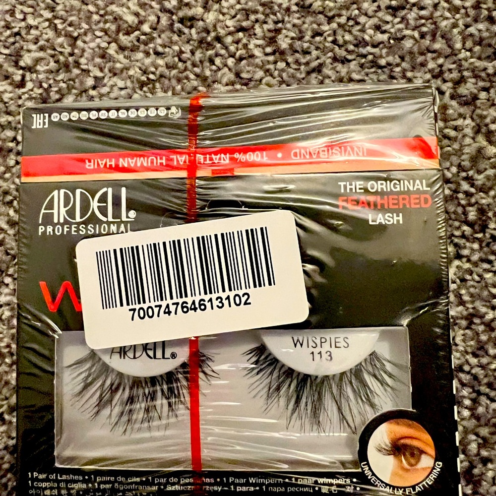 Ardell 113 Wispies - Black. New. Sealed. 2-pack.
